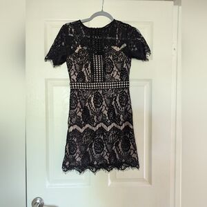 Forever 21 | Size Small | Black Sheath Mini Dress Crew Neck